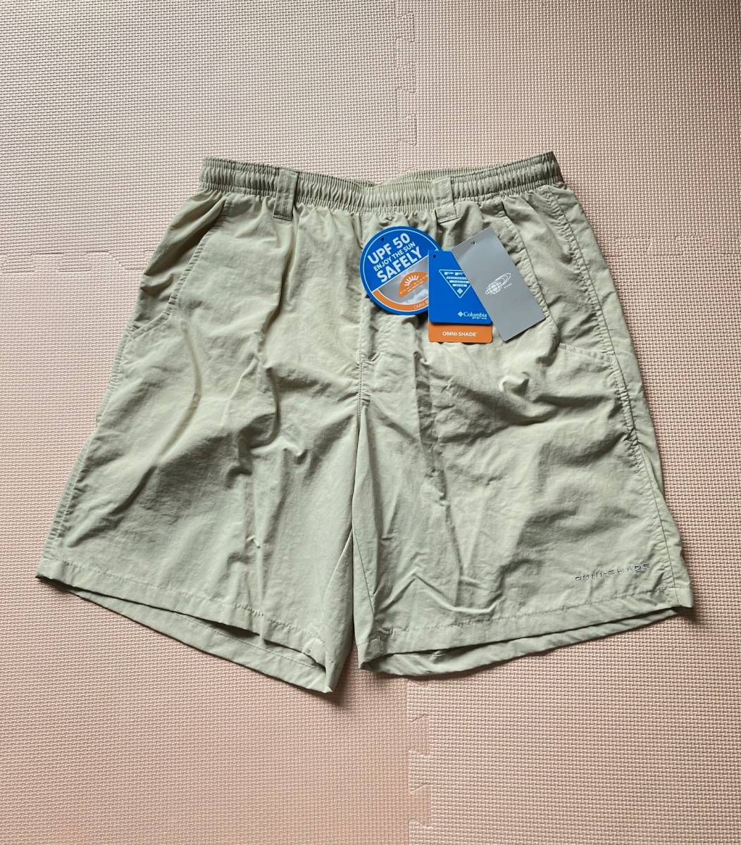 【美品】 コロンビア Backcast lll Water Shot Sサイズ Columbia PFG /水陸両用/ショートパンツ/バギーズショーツ_画像1