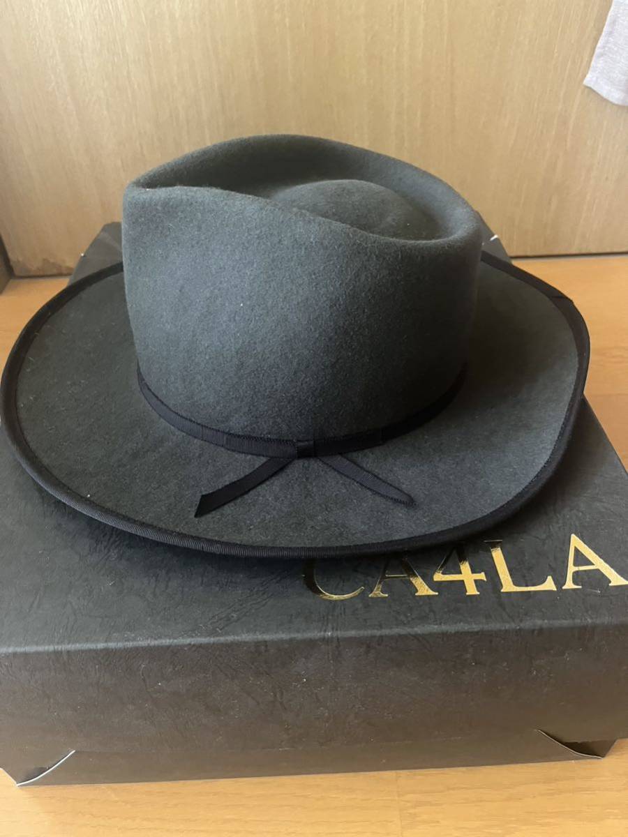 フェルトハット CA4LA カシラ Borsalino 箱入り_画像2