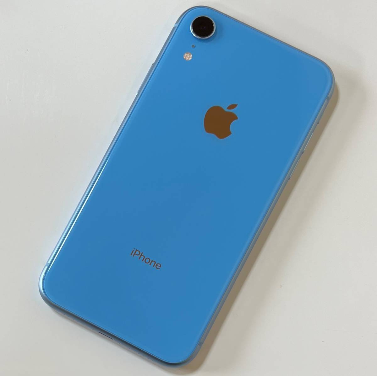 (極美品) SIMフリー iPhone XR ブルー 64GB MT0E2J/A バッテリー最大容量87％ アクティベーションロック解除済の画像8