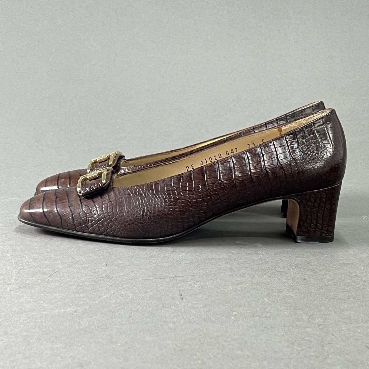 36f1《美品》イタリア製 Salvatore Ferragamo サルヴァトーレ