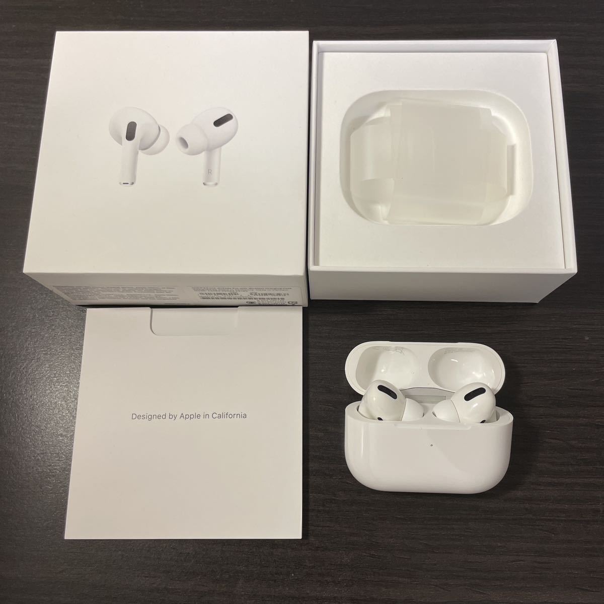 美品】Apple AirPods Pro エアポッズプロ第1世代MWP22J/A ワイヤレス