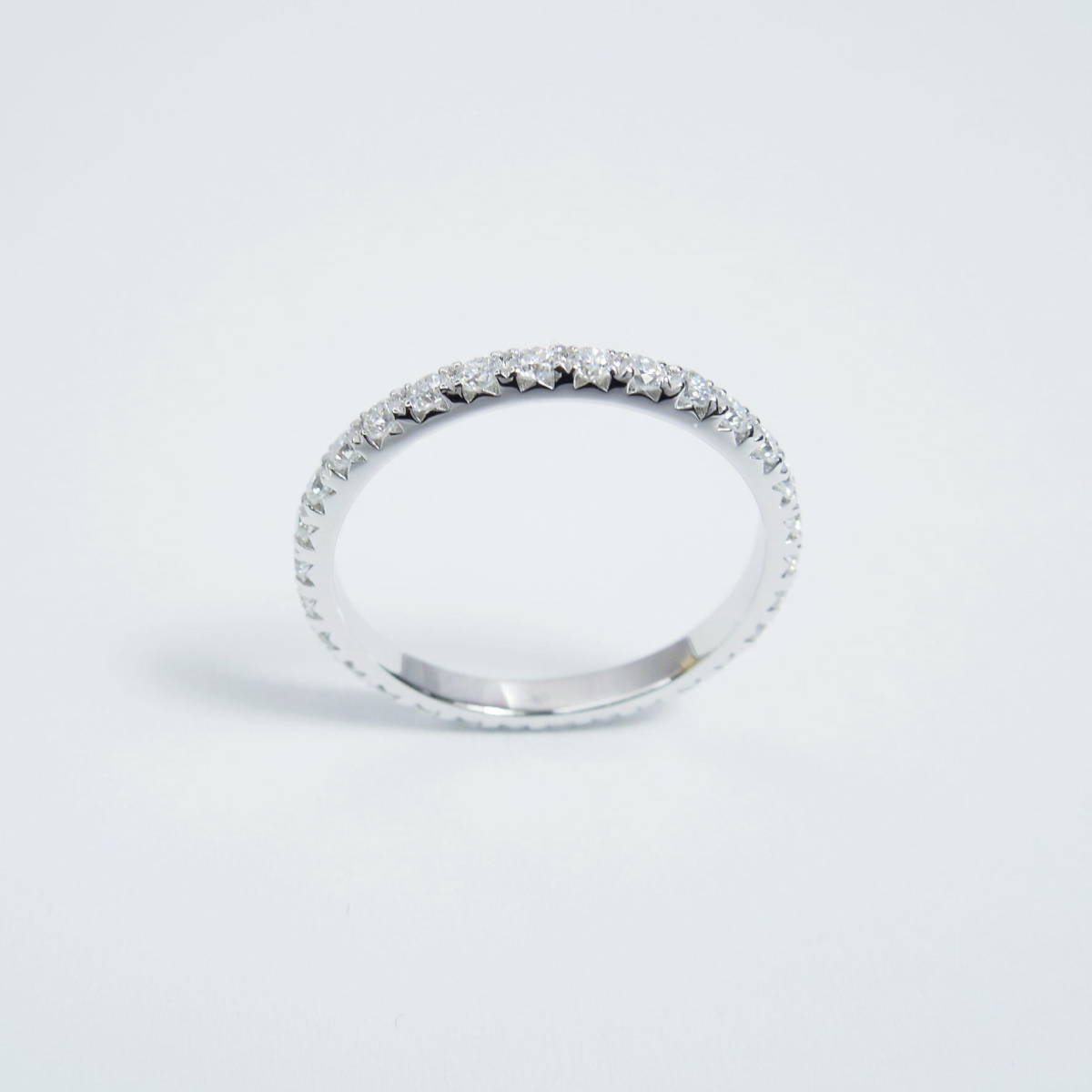 約10.5号 最高級Dカラー モアサナイト フルエタニティリング 指輪 モアッサナイト フルエタニティー 新品 人工ダイヤモンド シルバーの画像9