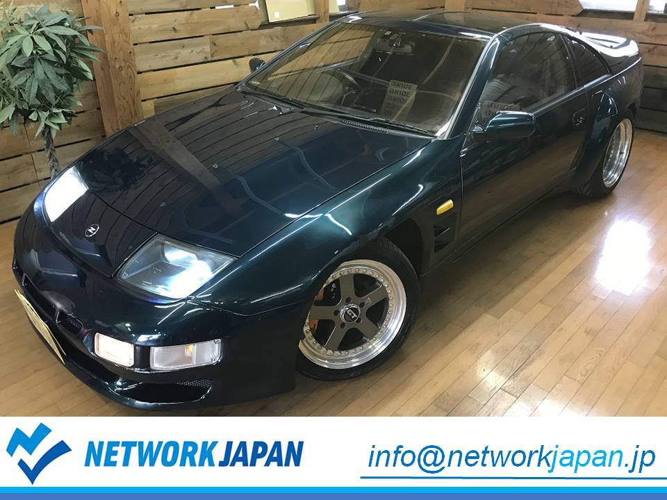 * Fairlady Z Z32 300ZX 2 -seater T-bar roof twin turbo original 5F 2 owner Abu flag wide body KIT custom large number navi TV finest quality!*