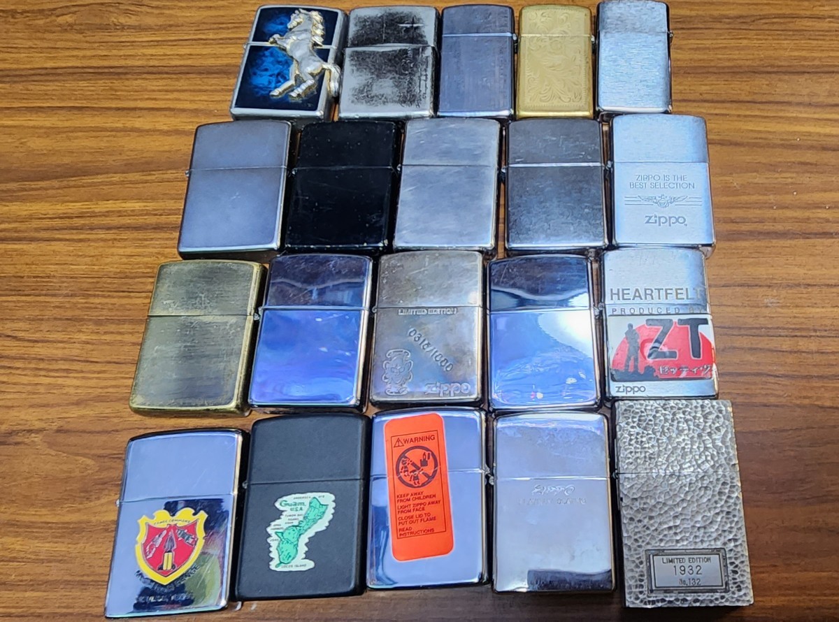ZIPPO ジッポライター ジッポ ジッポー オイルライター46点まとめ売り