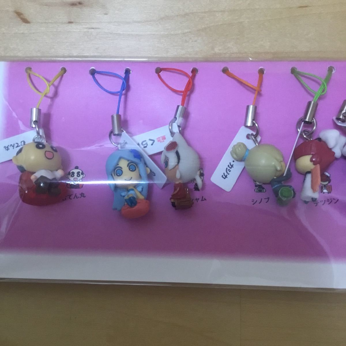 回転むてん丸 くら寿司 フィギュアストラップセット 未使用 チアver くら寿司 むてん丸 通販限定 描き下ろし 台紙 フィギュア