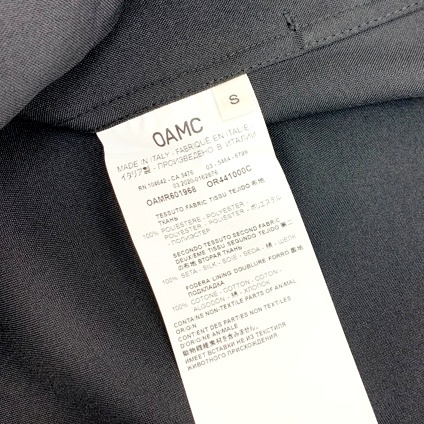 OAMC オーエーエムシー 20AW System Shirt OAMR601968 システムシャツ