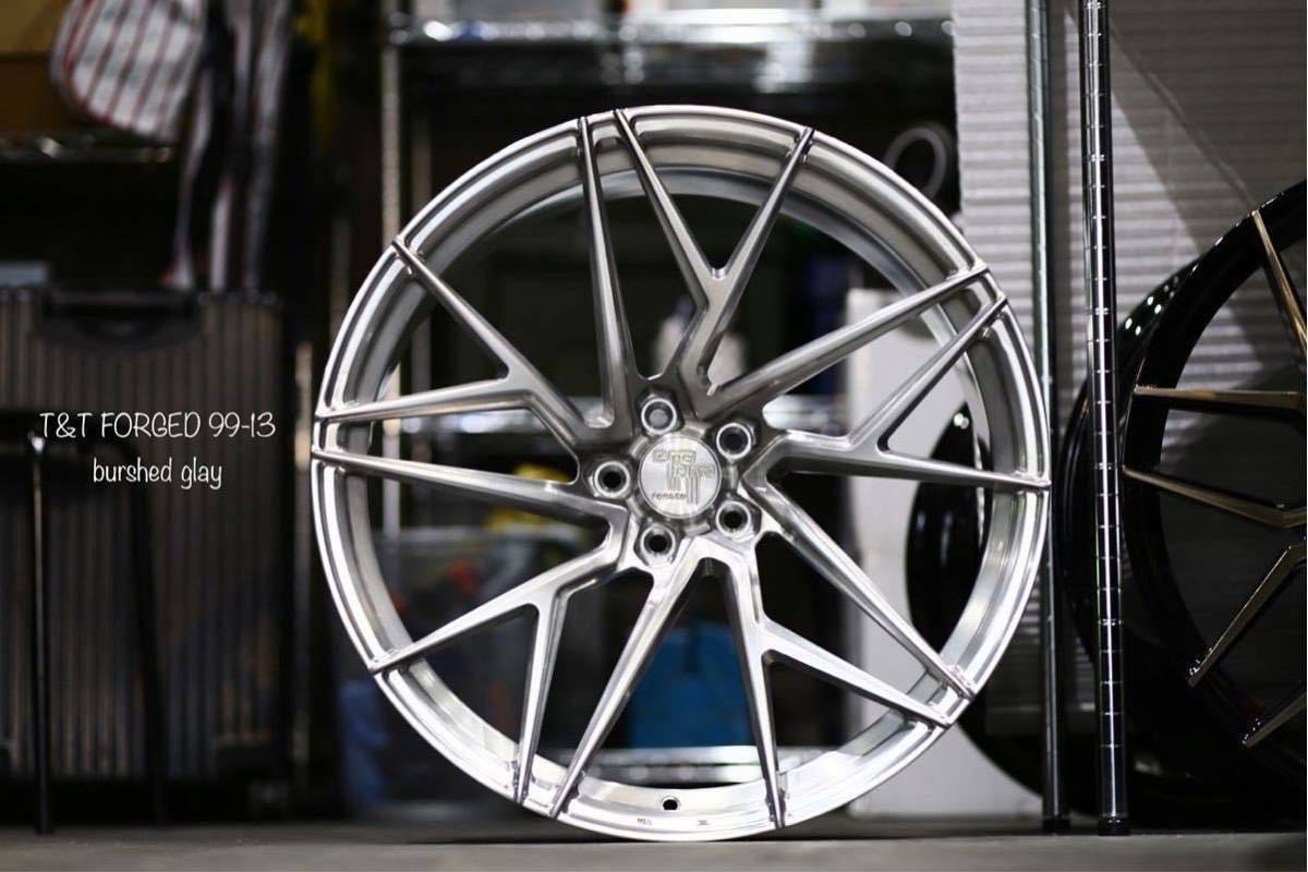 21インチ 4本セット T&T forged 鍛造 ホイール アウディ 全車種に対応 AUDI A8 S8 A7 S7 A6 S6 A5 S5 RS6 RS e-tron A3 等にオーダーで作製_画像7