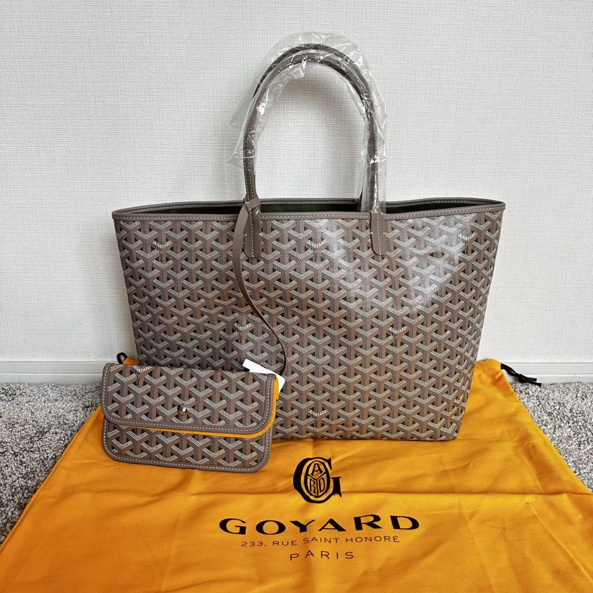 GOYARD ゴヤール サンルイ クレールヴォアPMバッグ 限定カラー 希少色