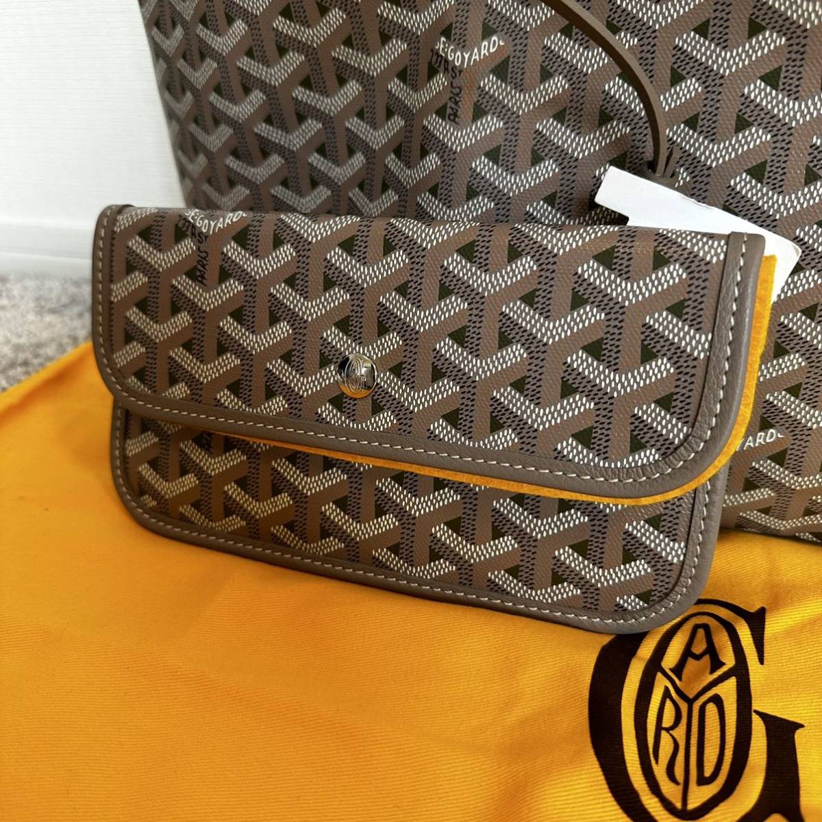 GOYARD ゴヤール サンルイ クレールヴォアPMバッグ 限定カラー 希少色