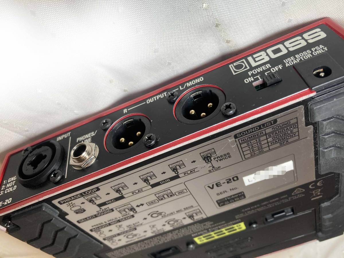 ♪便利♪BOSS VE-20 ボーカルエフェクター VACAL | www.navistar.ind.br