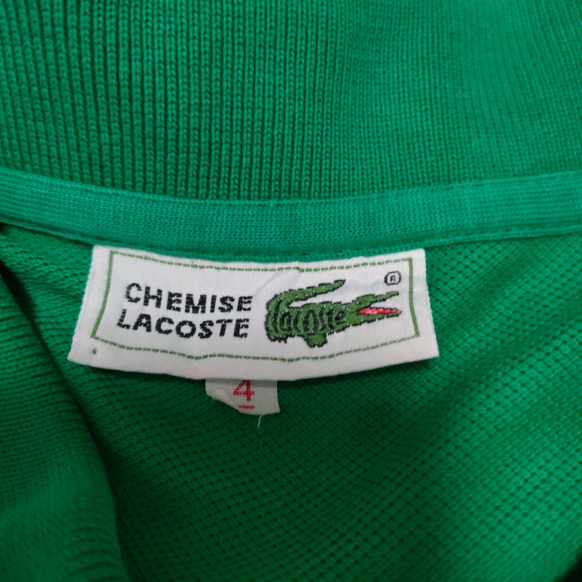 LACOSTE ラコステ ポロシャツ 旧タグ 未使用に近い 極美品 価格 LACOSTE ラコステ ポロシャツ 旧タグ 未使用に近い 極美品 価格