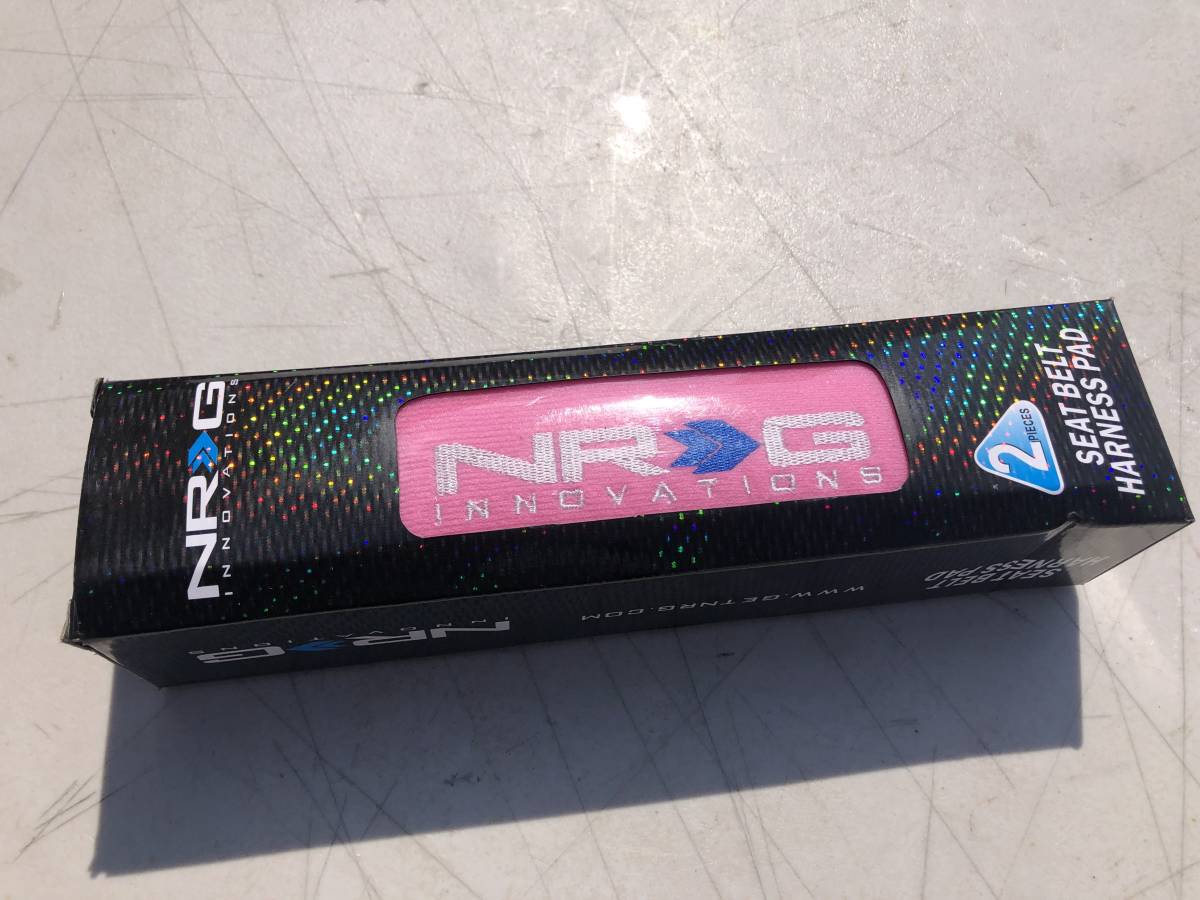 NRG シートベルトパッド ピンク 2本１SET USDM JDM stance Pink 正規輸入品 SBP27PK 即納_画像2