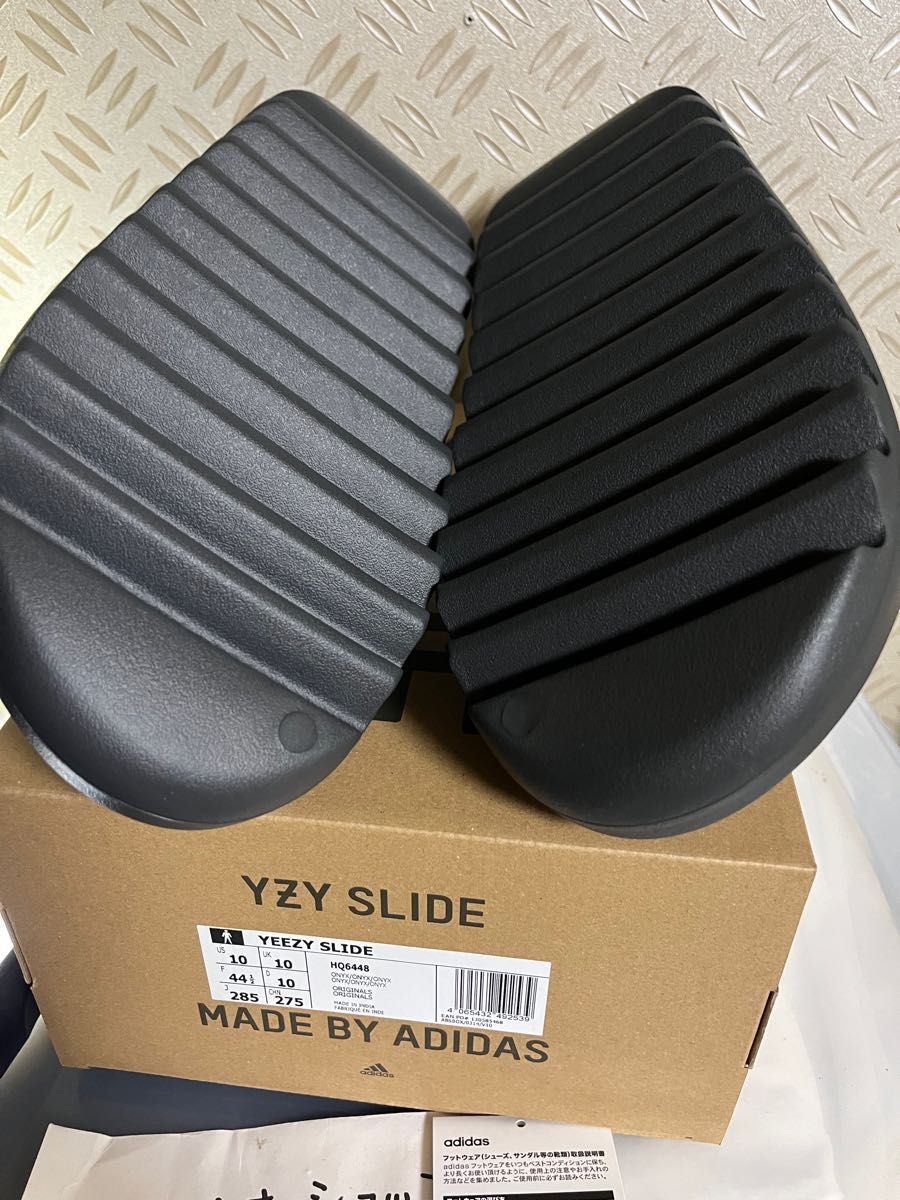 新品未使用】adidas YEEZY Slide Onyx イージースライド 28.5cm