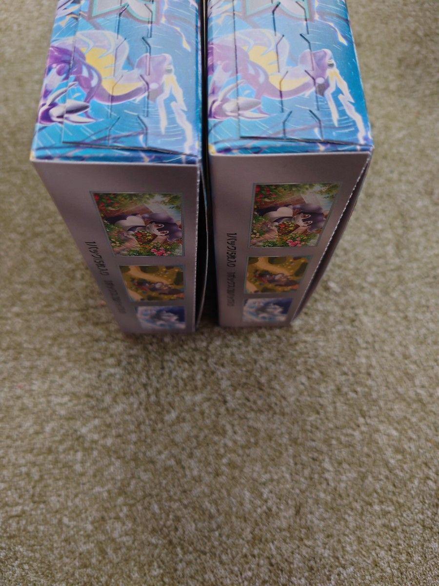 未開封】ポケモンカード バイオレットex シュリンクなし 2BOX BOX発送