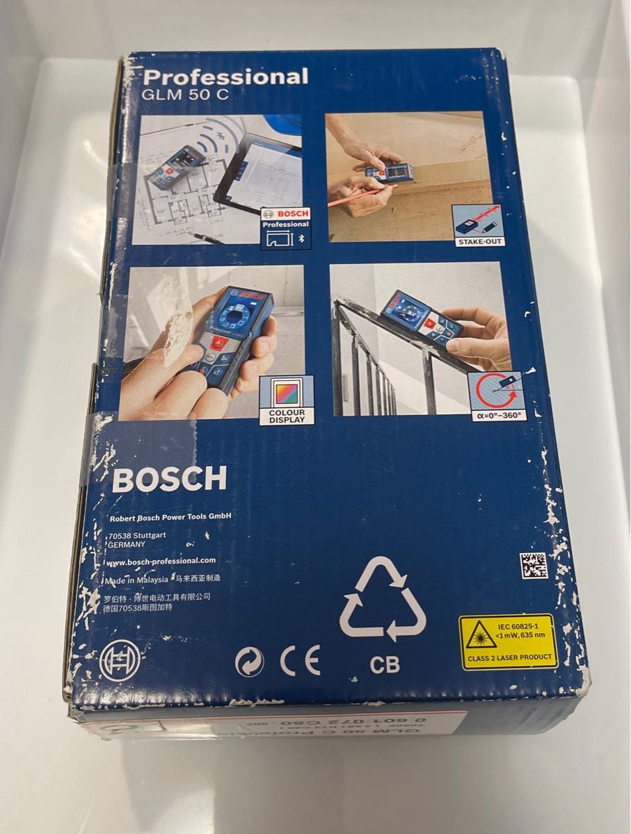 未使用！GLM50C BOSCH（ボッシュ） データ転送レーザー距離計50m