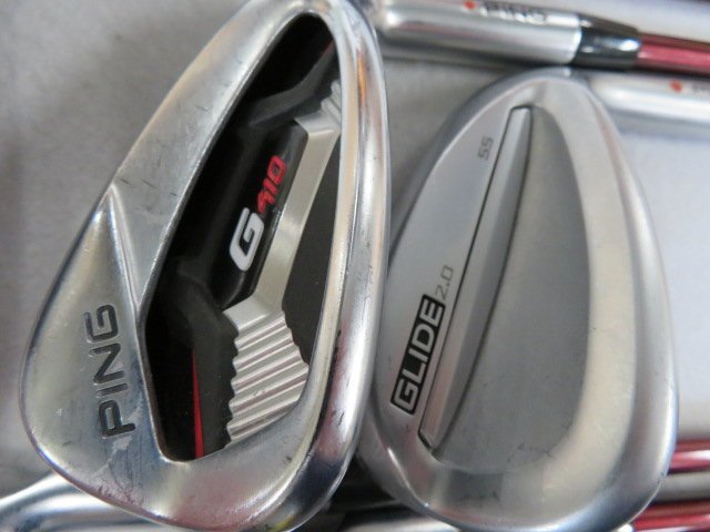 ピン 2019 G410 + GLIDE2.0ウェッジ アイアン(ライ角