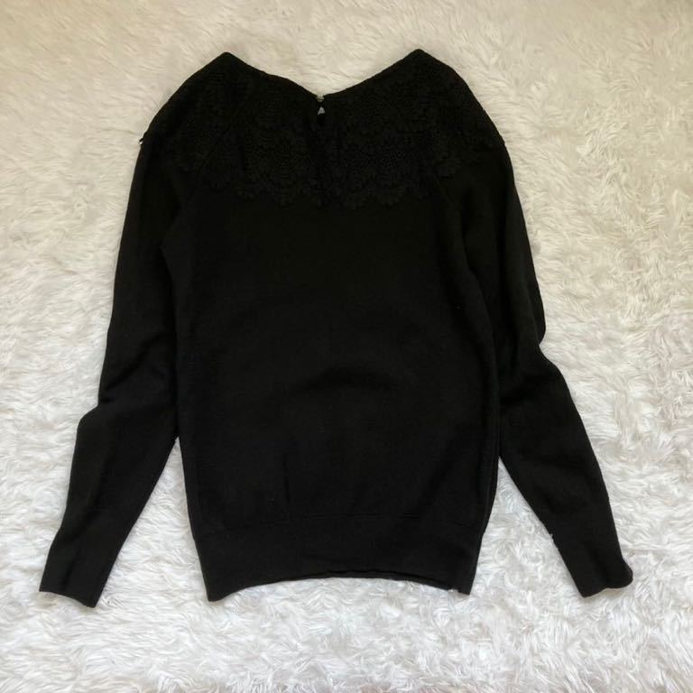  La Totalite race knitted pull over black 