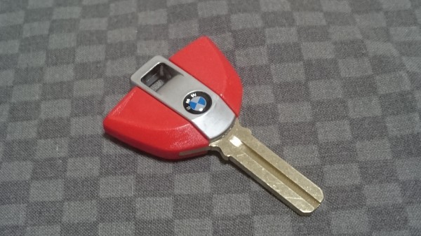 BMW blank key F650 F800 S1000RR R1200 K1200 K1300 red 2