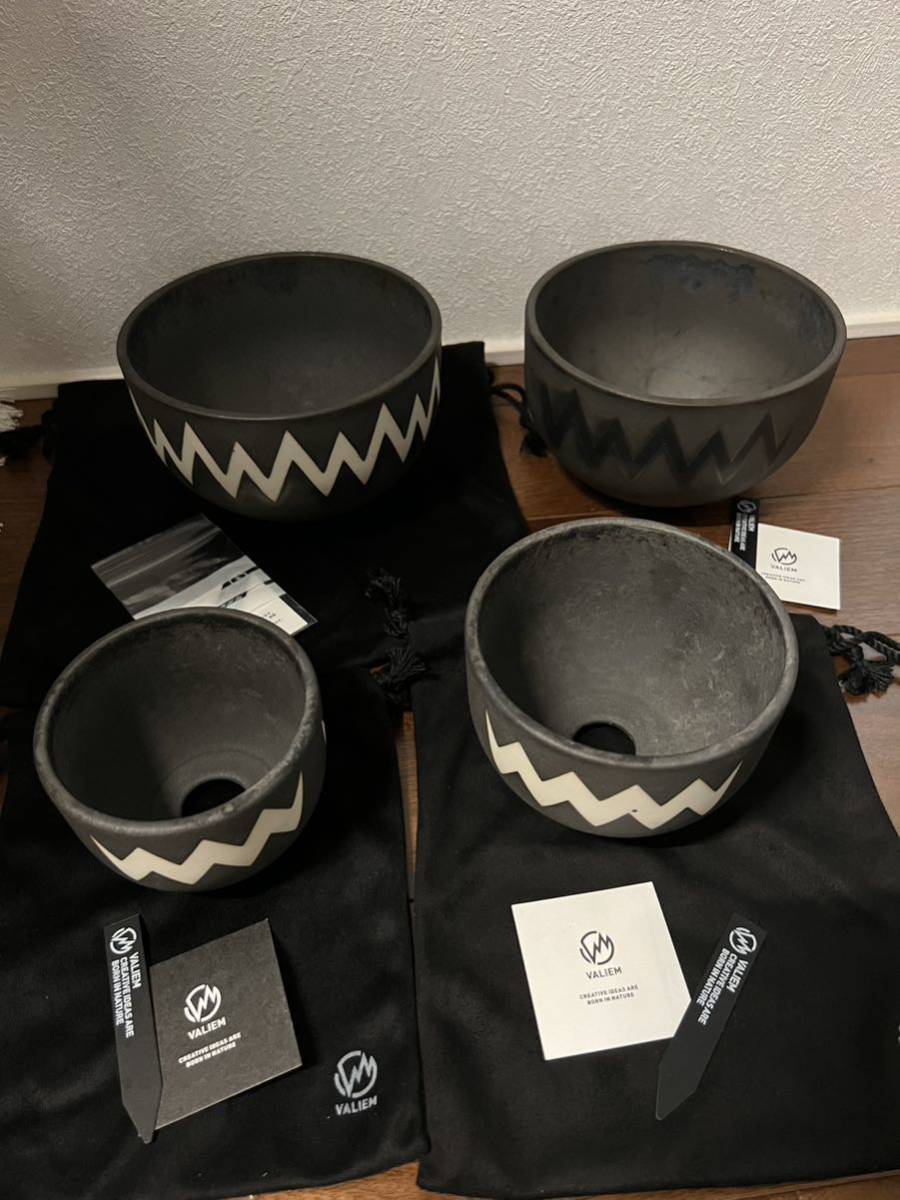 valiem バリエム 鉢 4点セット ビター 新品 使用済み | www