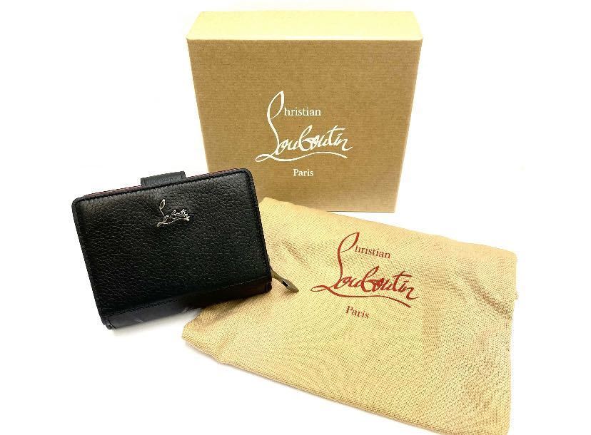 最新人気 Christian Louboutin クリスチャンルブタン PALOMA MINI WALLET CALF EMP/SOLE・パロマミニウォレット3195015 CM53 ブラック 二つ折り財布 その他 最新人気 Christian Louboutin クリスチャンルブタン PALOMA MINI WALLET CALF EMP/SOLE・パロマミニウォレット3195015 CM53 ブラック 二つ折り財布 その他