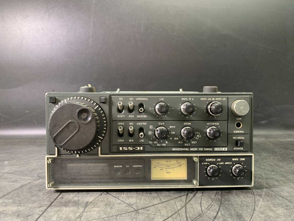 6#D/1404 ICOM アイコム IC-551D 50MHZ オールモード トランシーバー