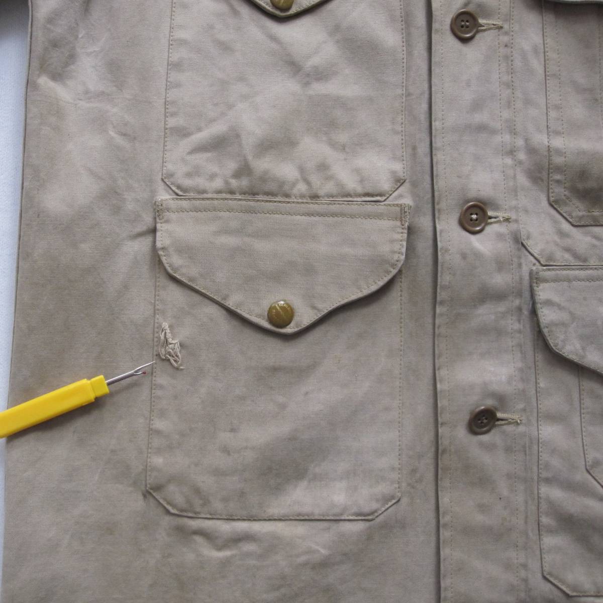 30s FILSON クルーザー ジャケット / Vintage Filson Tin Cloth 30s FILSON クルーザー ジャケット / Vintage Filson Tin Cloth