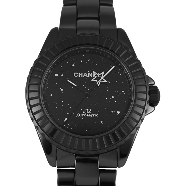 シャネル CHANEL J12 インターステラー 38MM 数量限定 H7989 ブラック文字盤 新品 腕時計 メンズ