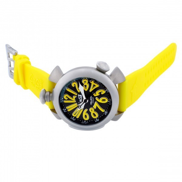 ガガミラノ GaGa MILANO ダイビング 48mm 5040.2 ブラック文字盤 新古