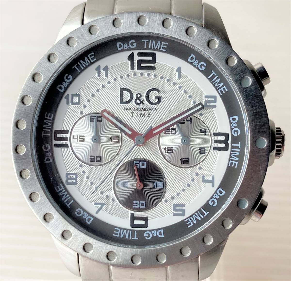 DOLCE&GABBANA ドルチェ アンド ガッパーナ TIME タイム メンズ腕時計