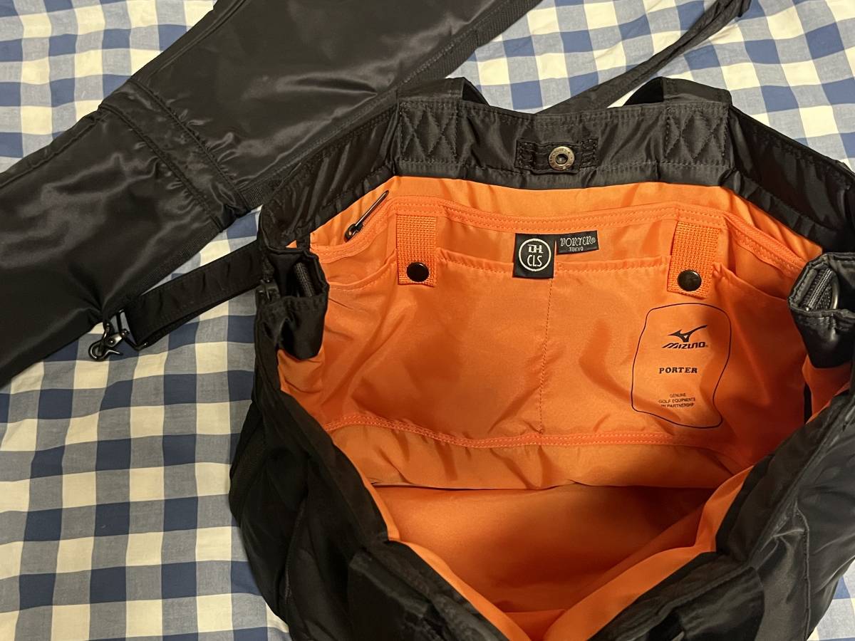 吉田カバン】PORTER ミズノ ゴルフ クラブケース トートバッグ セット