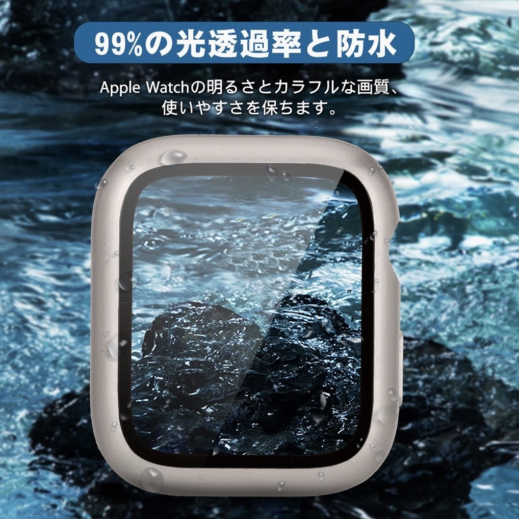 CAERMA Apple Watch用 ケース iWatch Series SE2/SE/8/7/6/5/4 41mm対応 超薄型 アップルウォッチ用 ケース 防水_画像7