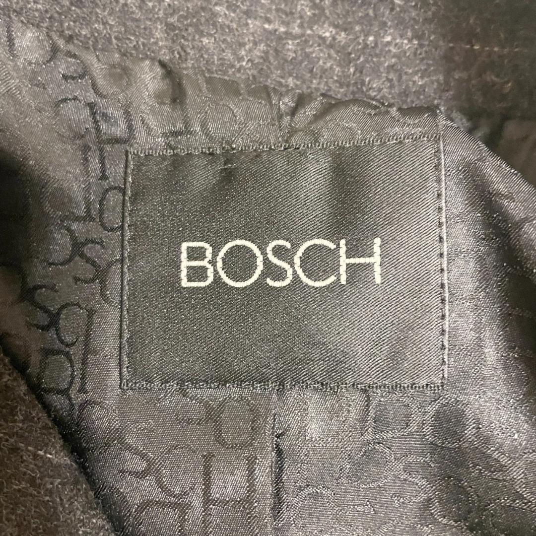 【美品】BOSCH ボッシュ　羊毛　カシミア　テーラードジャケット　ストライプ_画像9