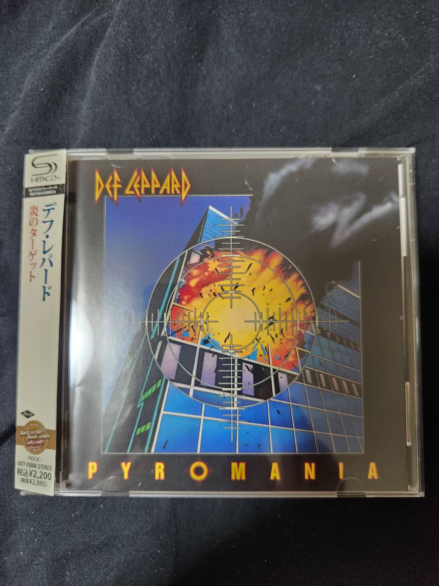 DEF LEPPARD Pyromania 炎のターゲット SHM-CD UICY-25008_画像1