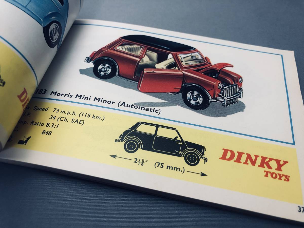  Dinky * toys DINKY TOYS CATALOG 1968 year die-cast model catalog [ text is very beautiful condition. ]
