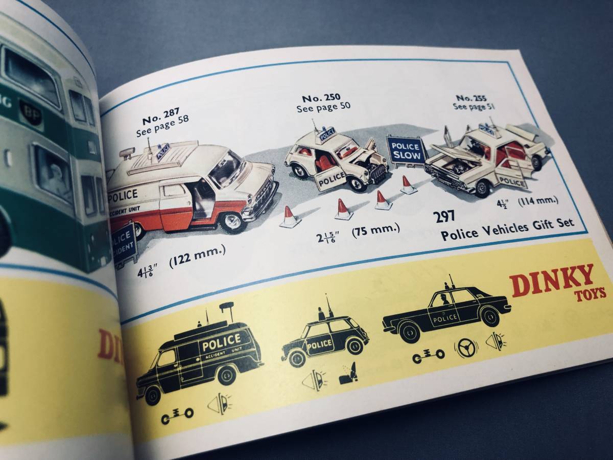  Dinky * toys DINKY TOYS CATALOG 1968 year die-cast model catalog [ text is very beautiful condition. ]