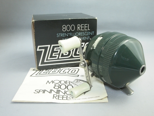 ZEBCO ゼブコ　スピンキャストリール 800 REEL 【未使用・箱・取説付】