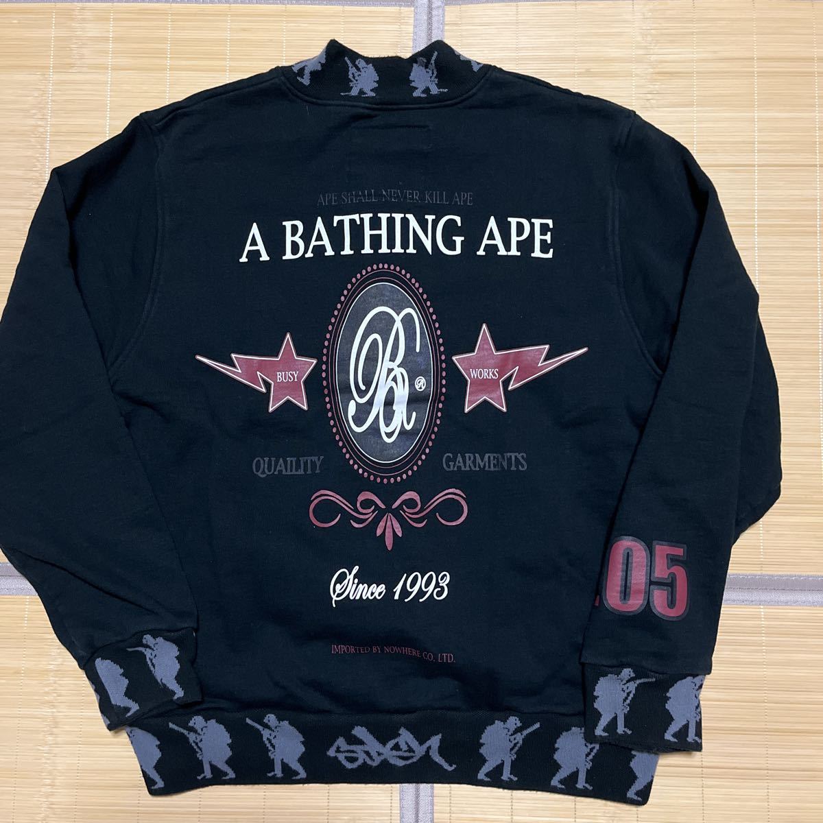 激安直営店 BAPE APE BATHING A KAWS 迷彩 L camo スタッシュ パーカー