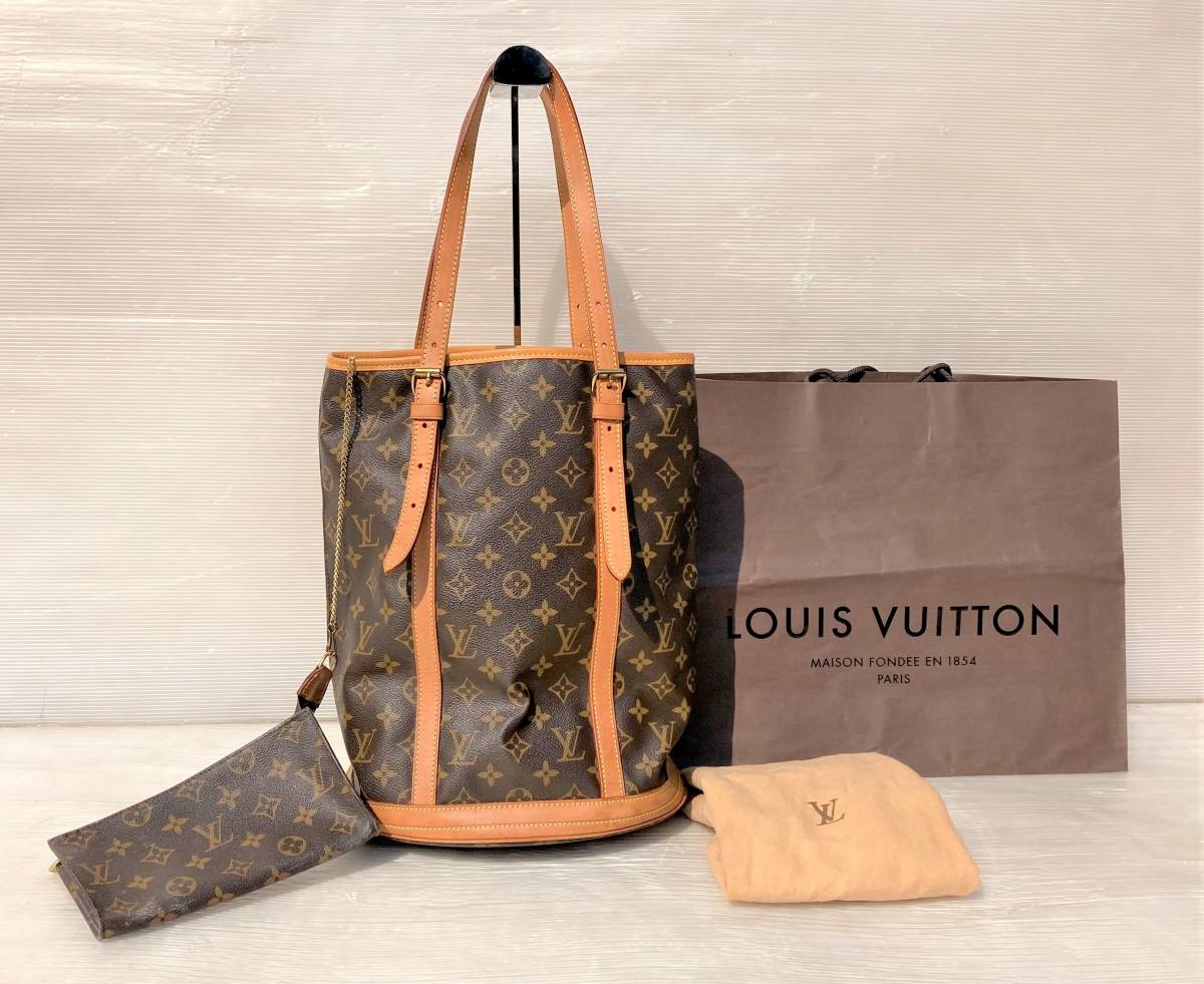 LOUIS VUITTON バケット ＧM バケツ型 トートバッグ-