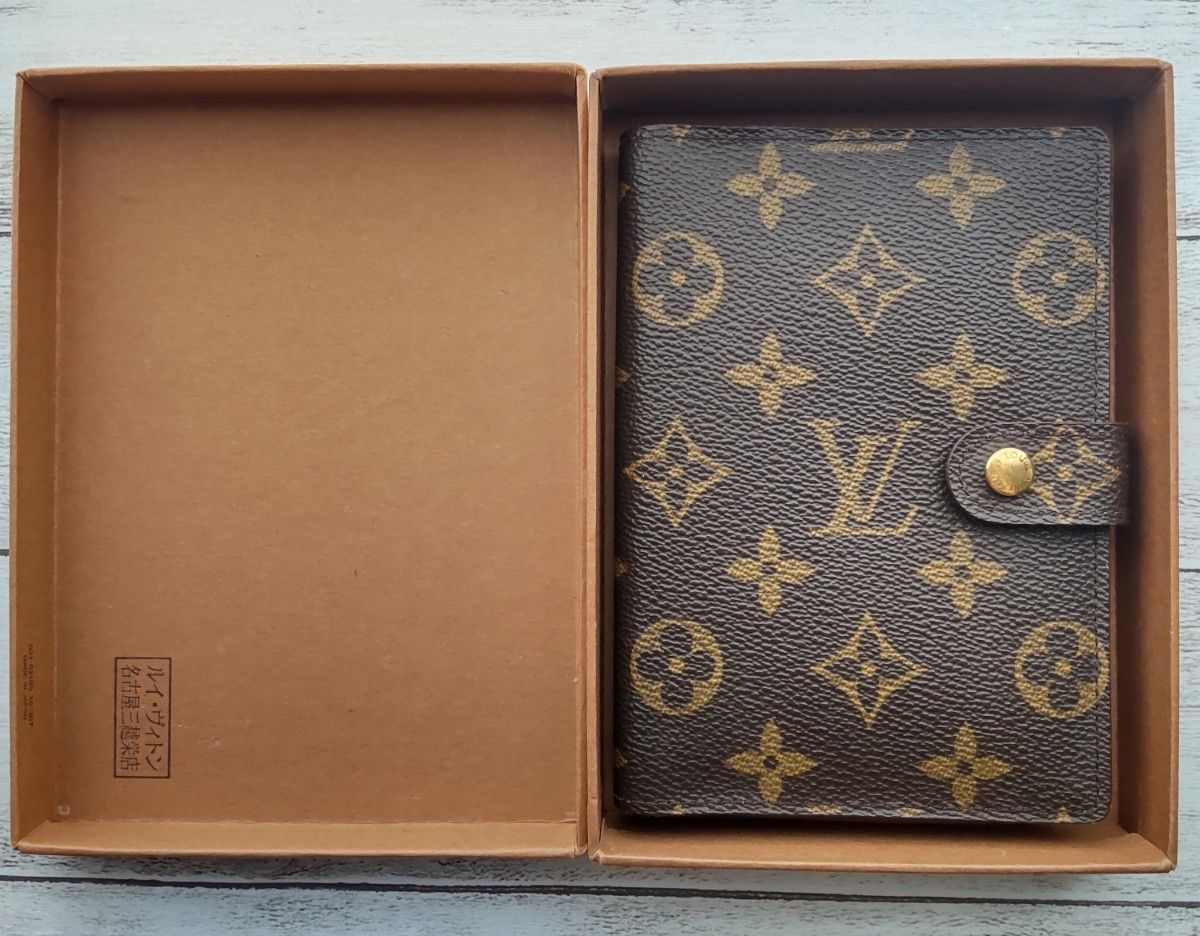 ルイヴィトン LOUIS VUITTON 手帳カバー モノグラム R20005 アジェンダ PM