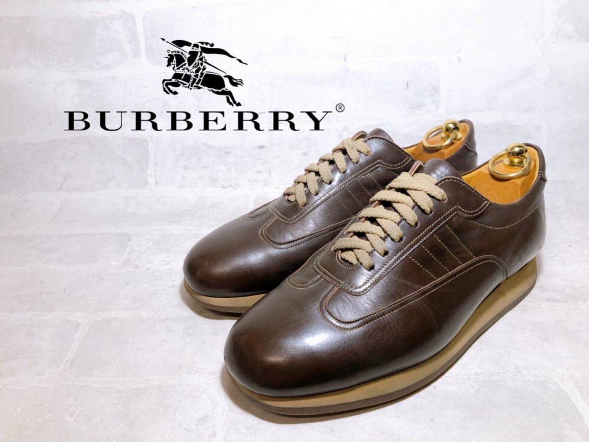 美品】Burberry バーバリー メンズ スニーカー シューズ 靴 26.5