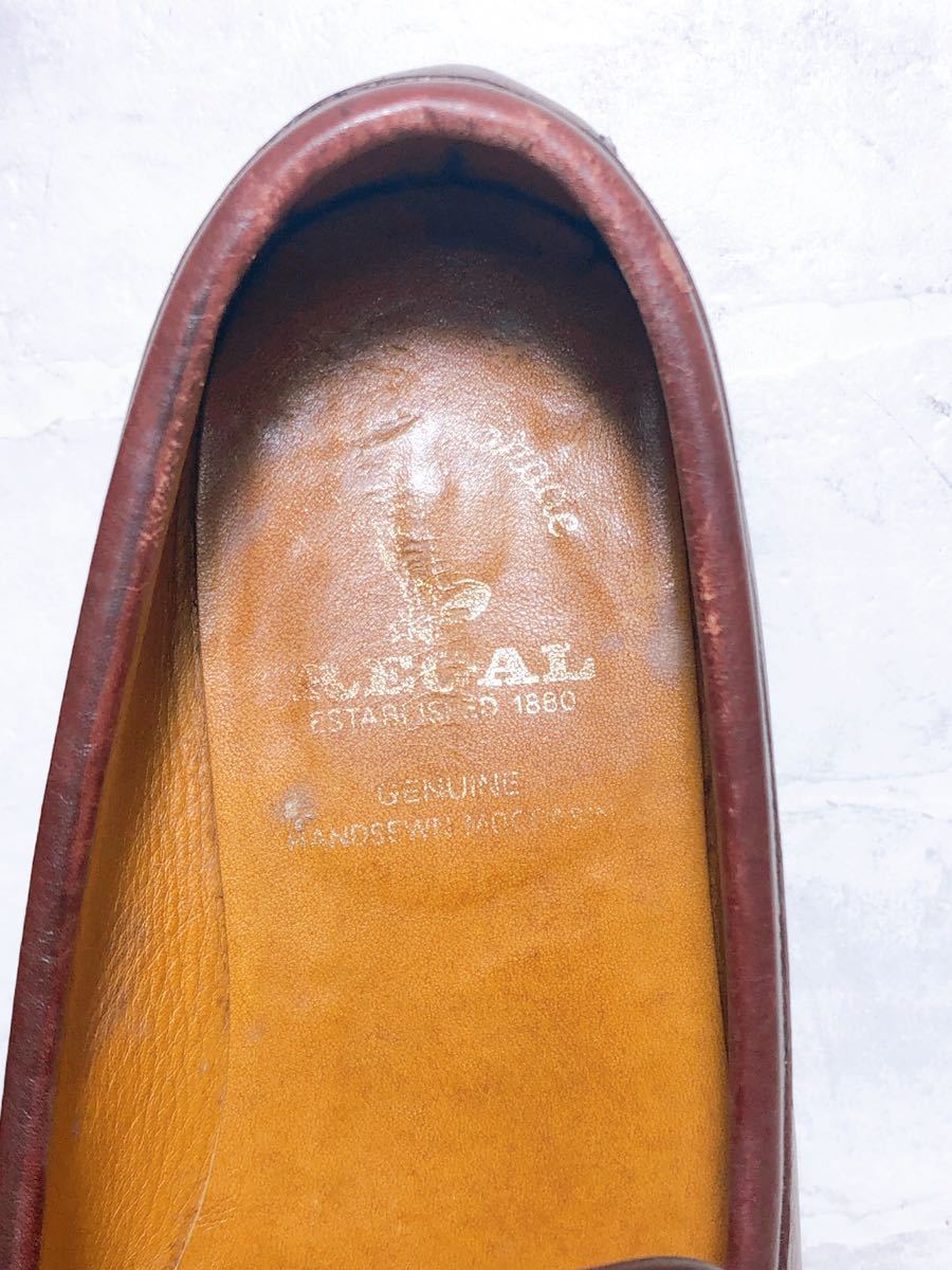 【美品】REGAL imperial grade インペリアルグレード 高級 タッセルローファー 本革 レザー 茶 24EEcm メンズ 紳士靴