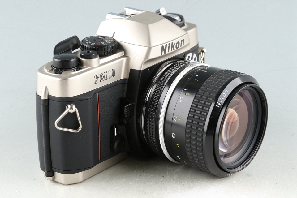 専門ショップ Nikon FM10 #47269D4 Lens Ai F/2 35mm Nikkor + ニコン