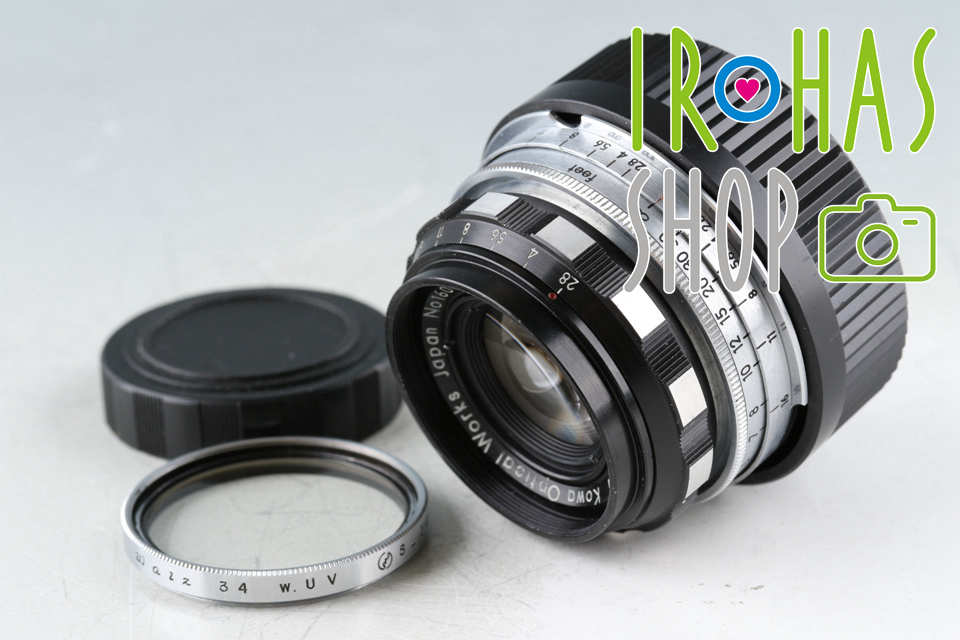 人気が高い Kowa Prominar 35mm F/2.8 Lens for Leica L39 + Leica M