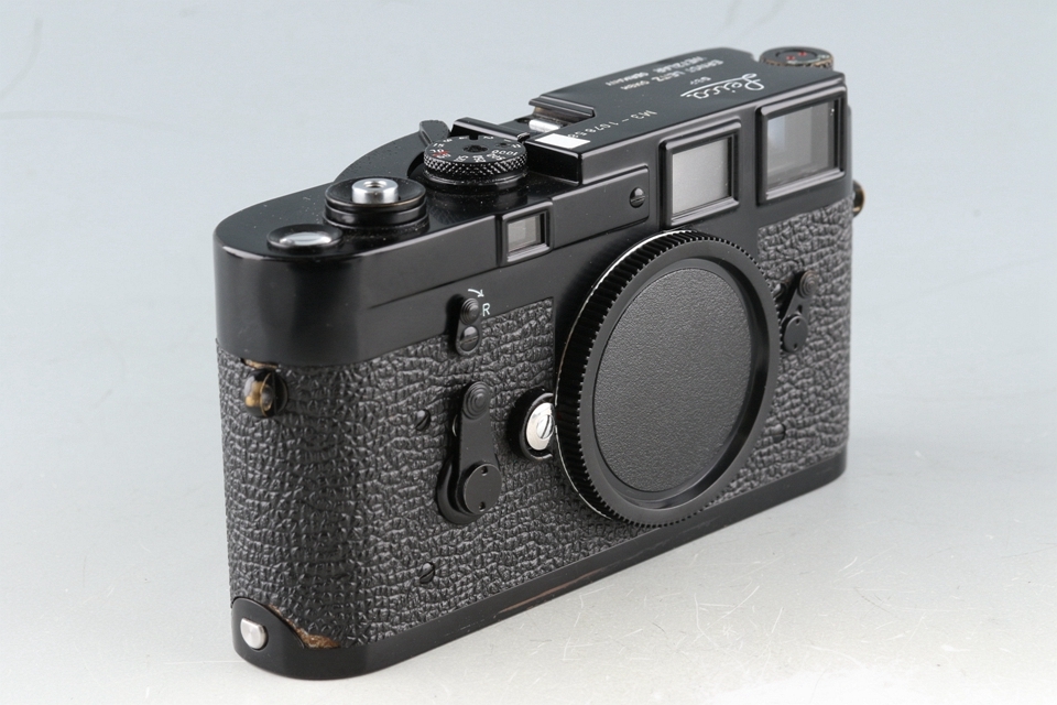 Leica Leitz M3 Black Paint 35mm Rangefinder Film Camera #47590K_画像3