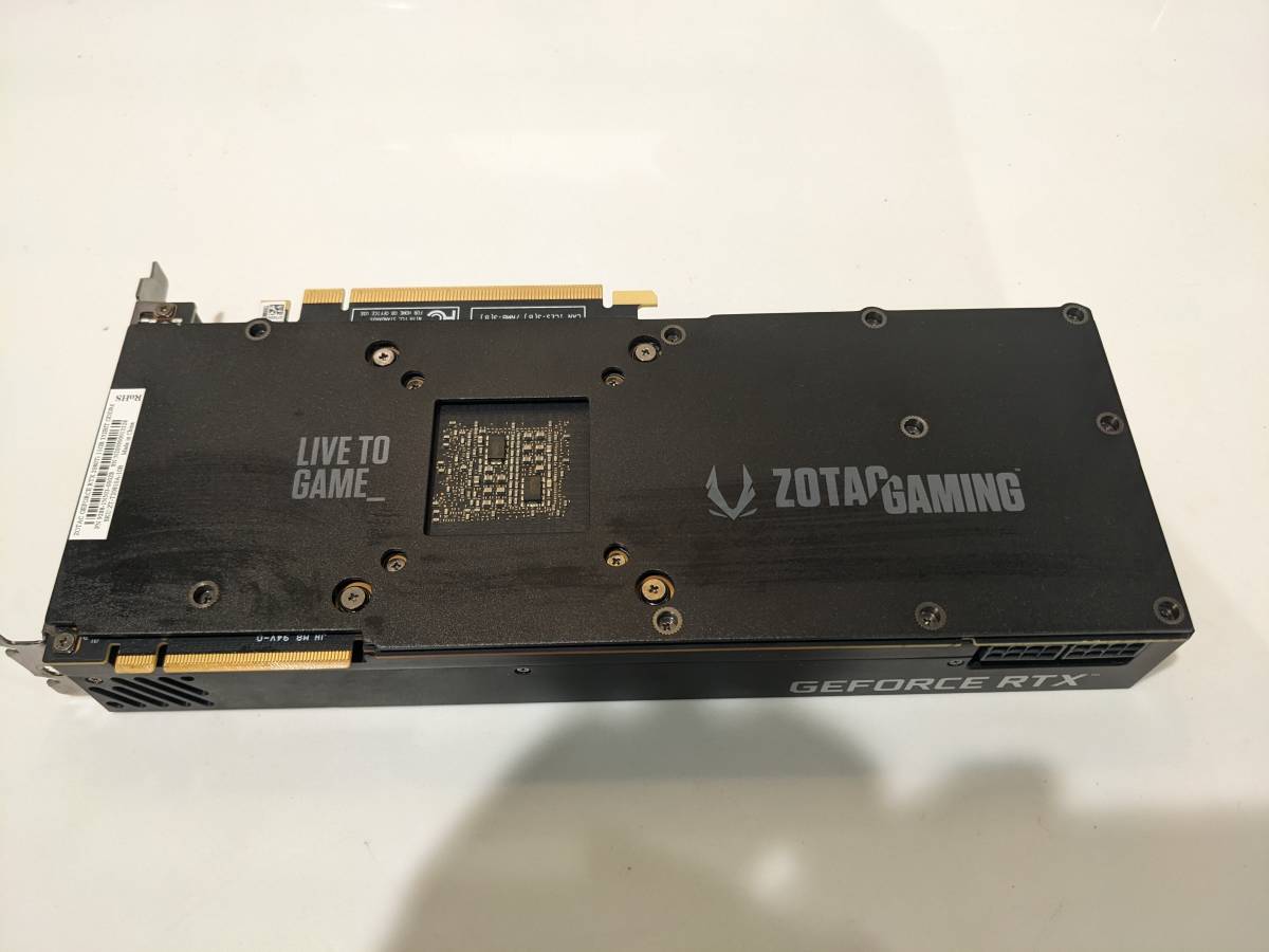 17【送料無料】グラフィックボード ZOTAC GeForce RTX2080 Ti 11GB