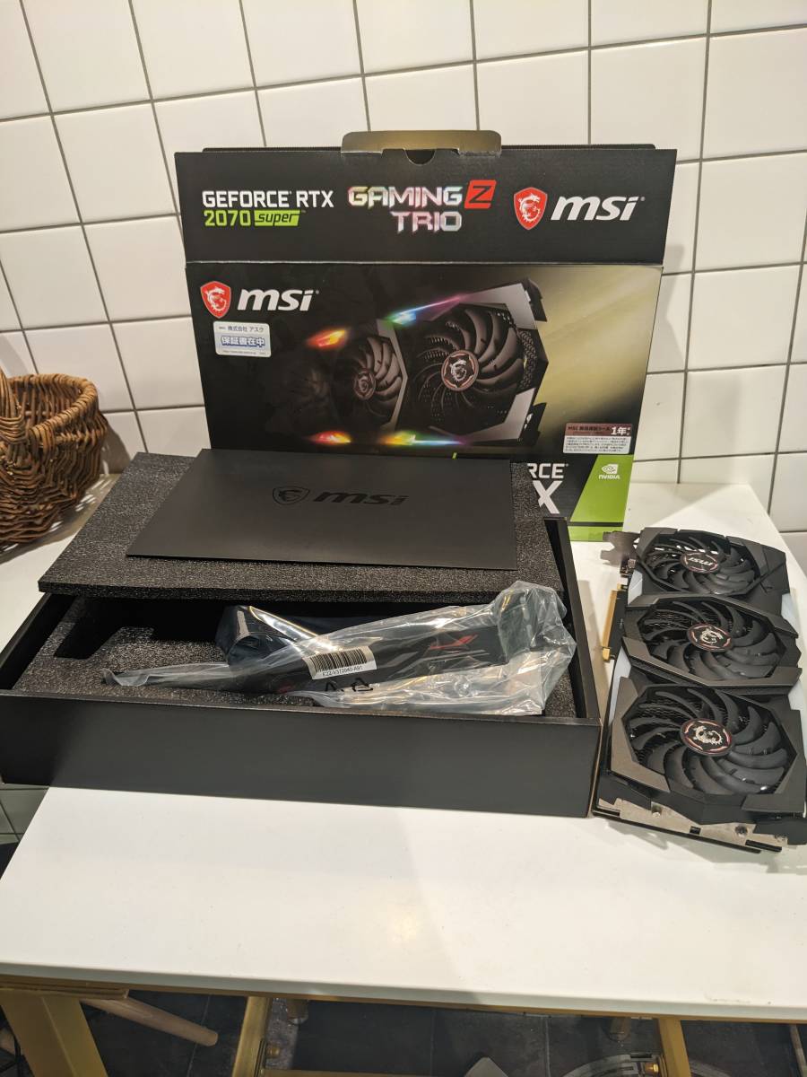 送料無料】箱付 MSI GeForce RTX 2070 GAMING Z TRIO - JChere雅虎拍卖代购