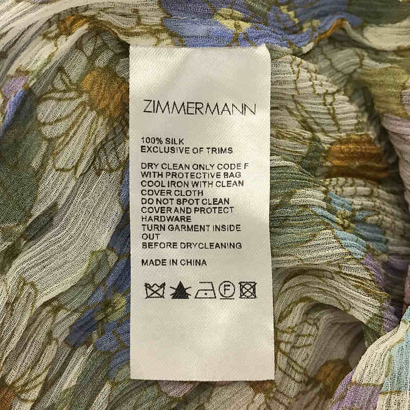 zimmermann / ジマーマン | フラワープリント シルク ティアード