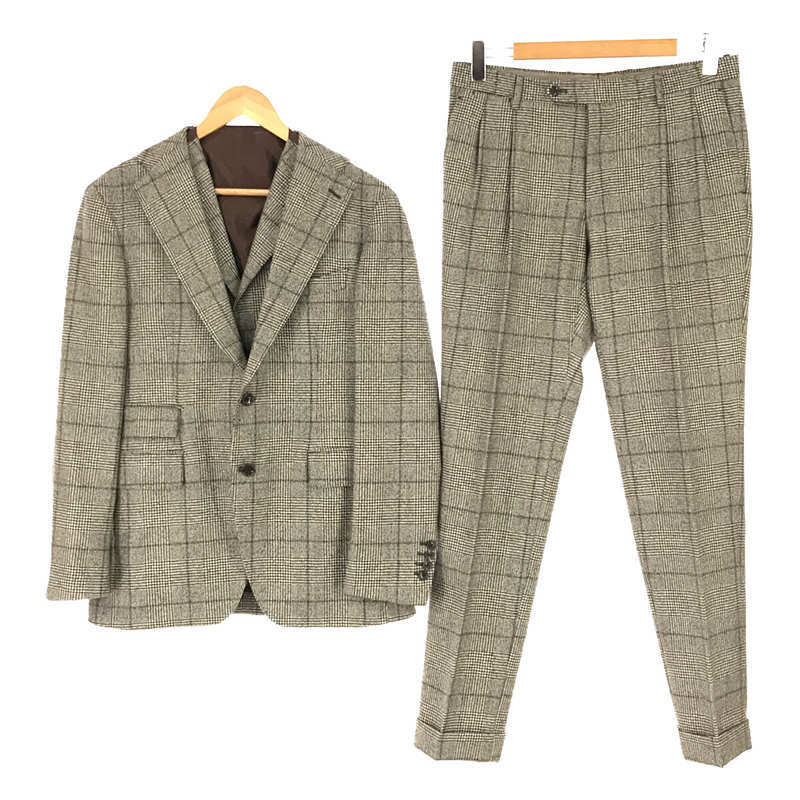 【SALE/55%OFF】 スラックス ジャケット テーラード グレンチェック ウール イタリア製 | タリアトーレ / TAGLIATORE ジレ グ | 48 | スーツ 3ピース ベスト Lサイズ 【SALE/55%OFF】 スラックス ジャケット テーラード グレンチェック ウール イタリア製 | タリアトーレ / TAGLIATORE ジレ グ | 48 | スーツ 3ピース ベスト Lサイズ