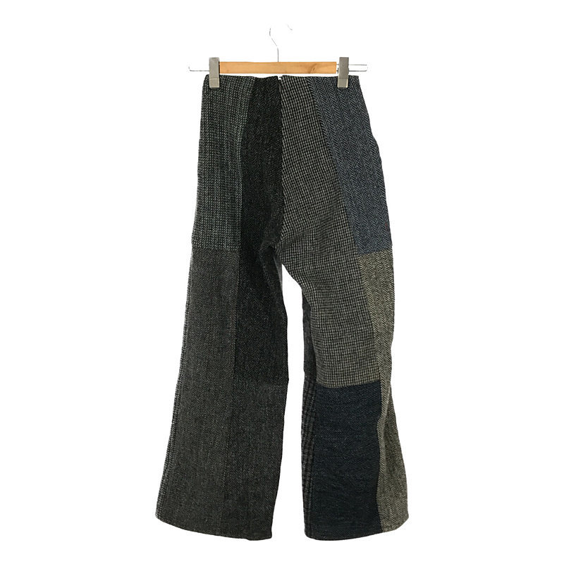 【新品】 MALION vintage / マリオンヴィンテージ | 2018AW | tweed patch work pants リメイク ツイード パッチワーク パンツ | 25 | ASS_画像5