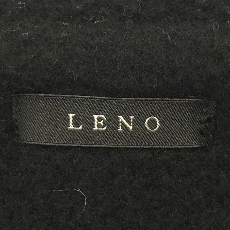 LENO / リノ | ウール カシミヤ ロング ダッフル コート | 1 | ブラック_画像5